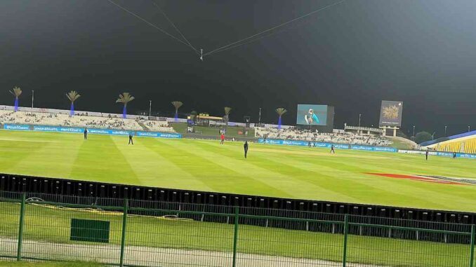 Sheikh Zayed Cricket Stadium Abu Dhabi